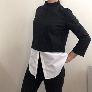 Like New Theory Gracila/Melbourne wool top P
